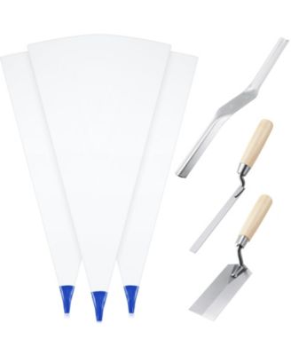 Tile Grout Bag Set Masonry Mortar Tools Kit