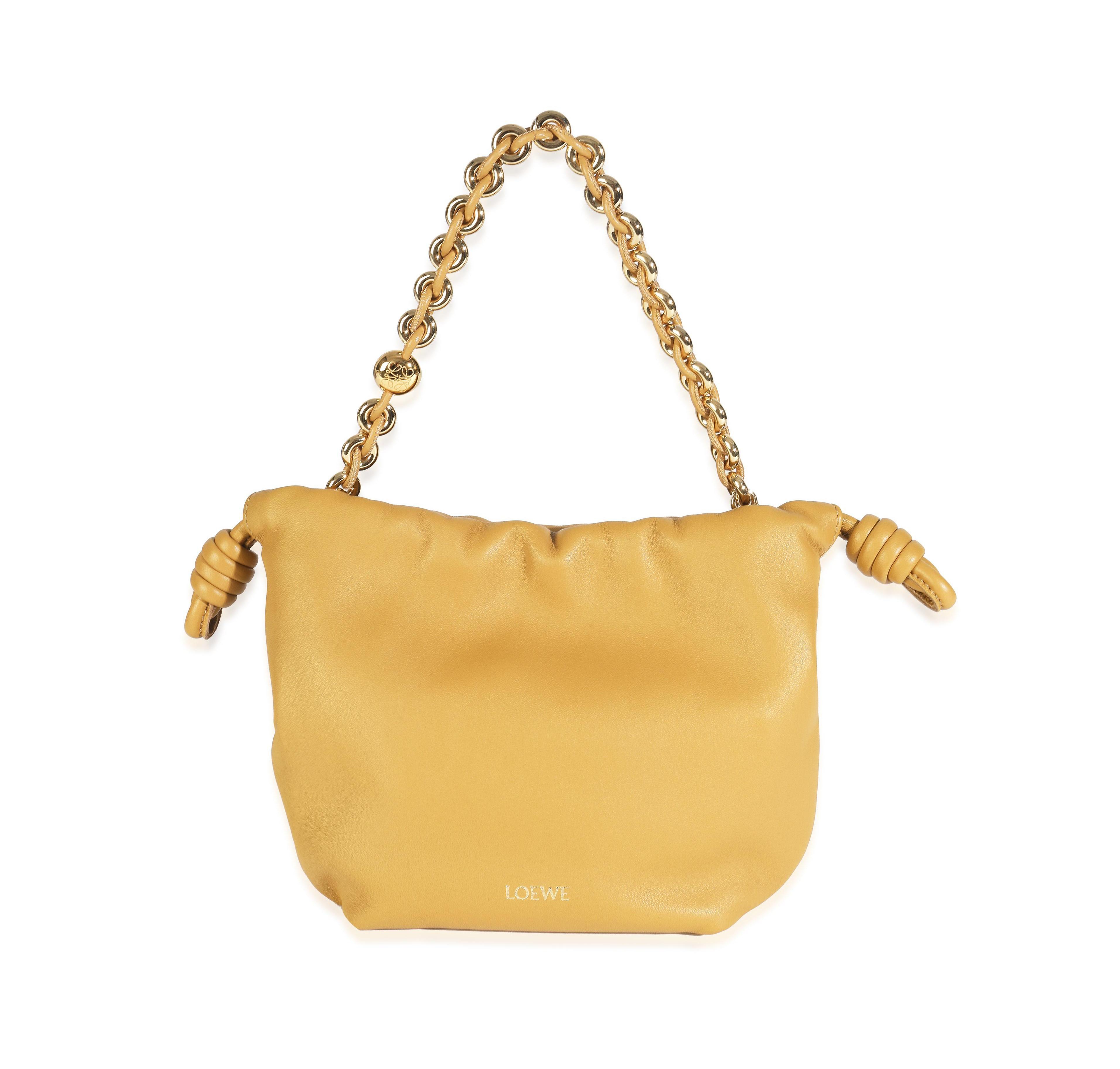 Pre-Owned Loewe Sahara Nappa Mini Flamenco Crossbody