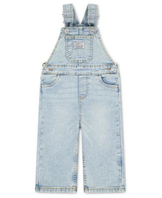 Baby Boys' Baggy Denim Overalls