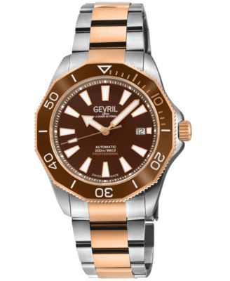Men's Swiss Made Pier 90 Swiss Automatic Two tone Stainless Steel Bracelet Watch