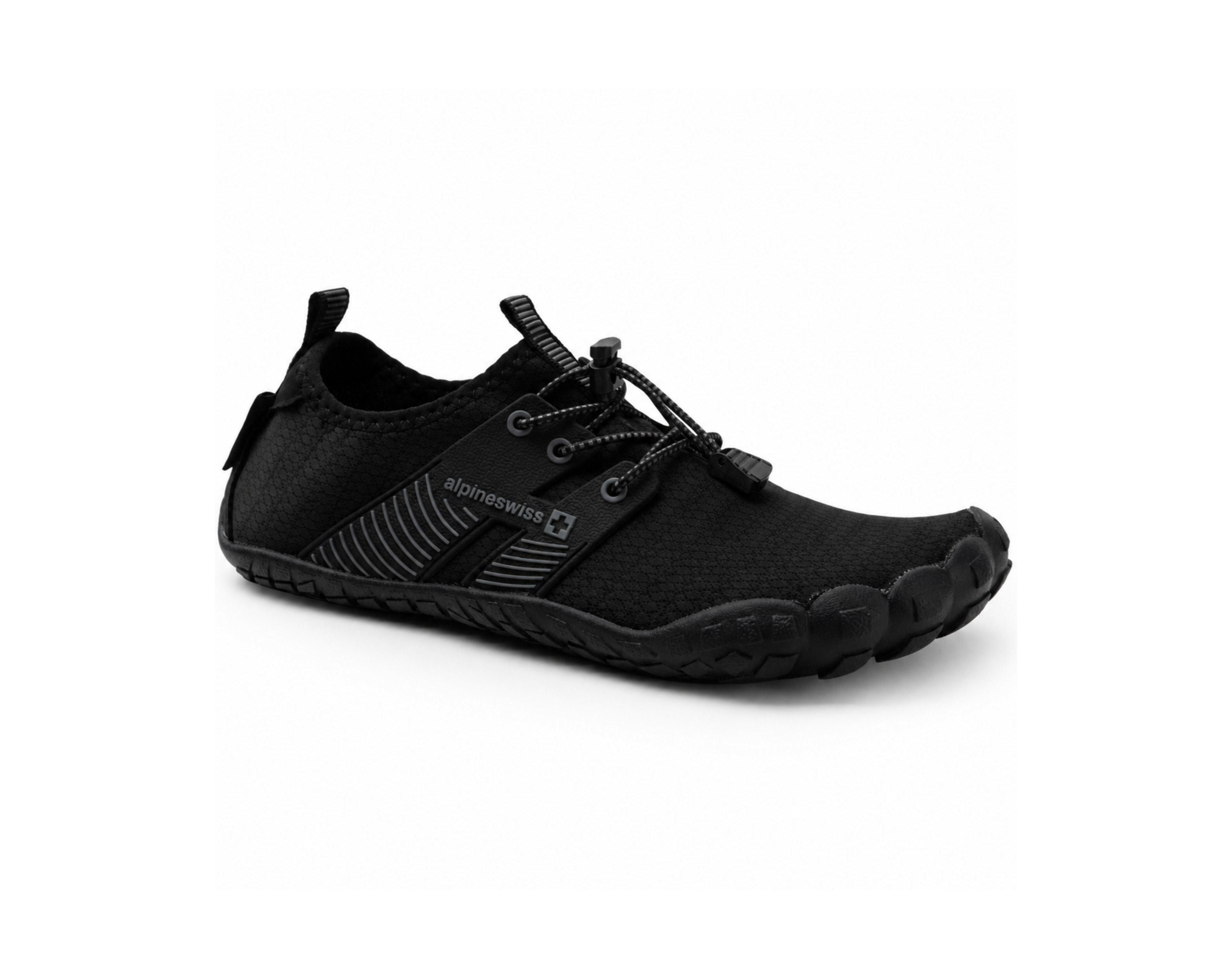 Alpine Swiss Men's Quick-Dry Water Shoes Non-Slip Lightweight Beach Barefoot Sneakers