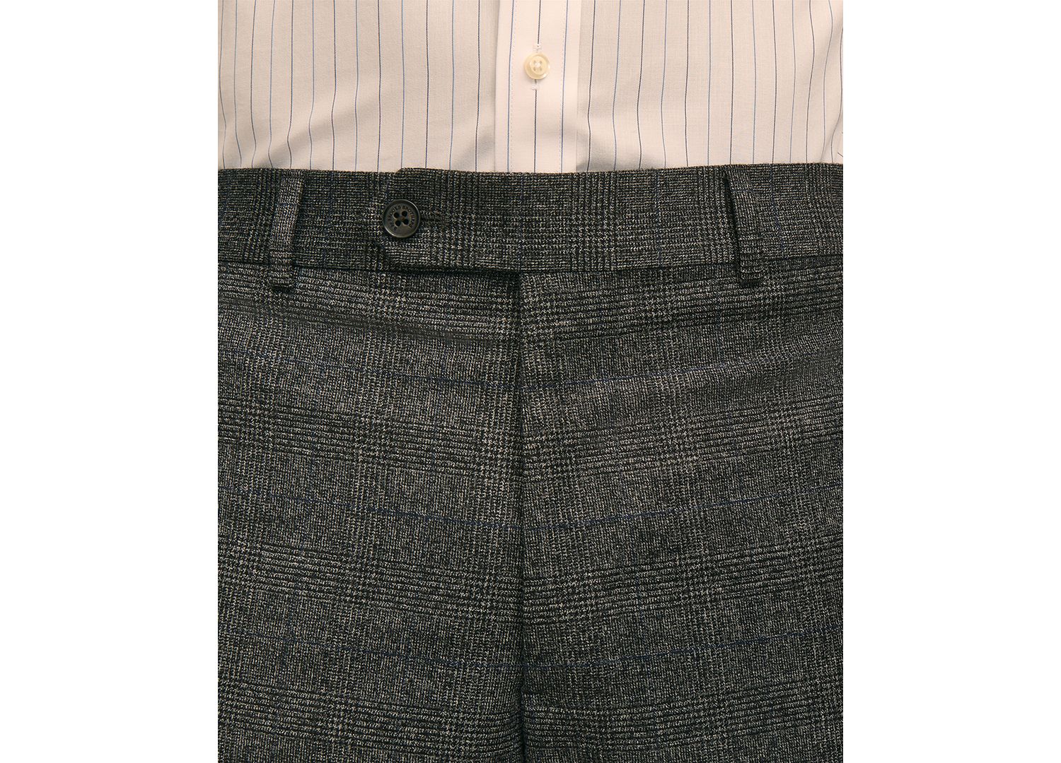 Brooks Brothers Men's Classic-Fit Wool Blend Suit Separates Pants