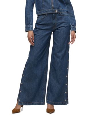 Women's James High-Waisted Wide-Leg Jeans