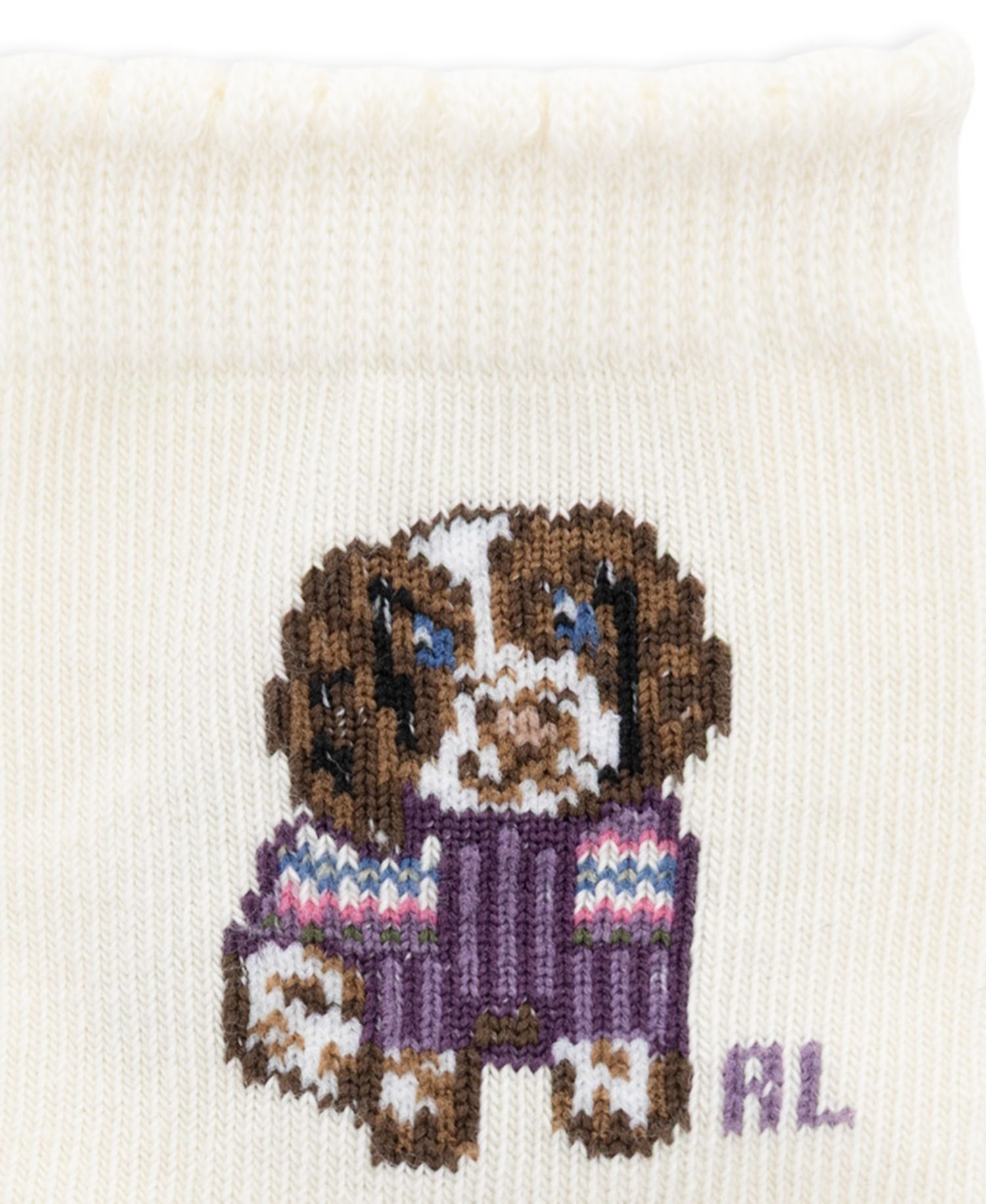 Baby Boys' Fair Isle Festive Dog Print Crew Socks, 3-Pack