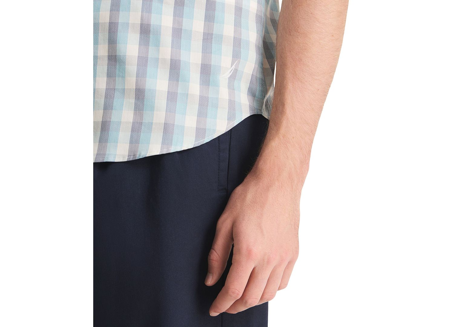 Men's Plaid Short-Sleeve Shirt