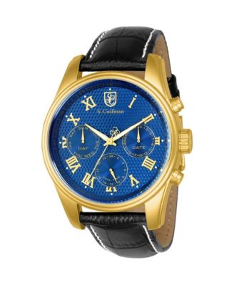 S.Coifman Men's Heritage Chronograph Dial Stainless Steel Bracelet Watch