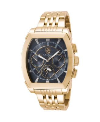 S.Coifman Men's Heritage Chronograph Dial Stainless Steel Bracelet Watch