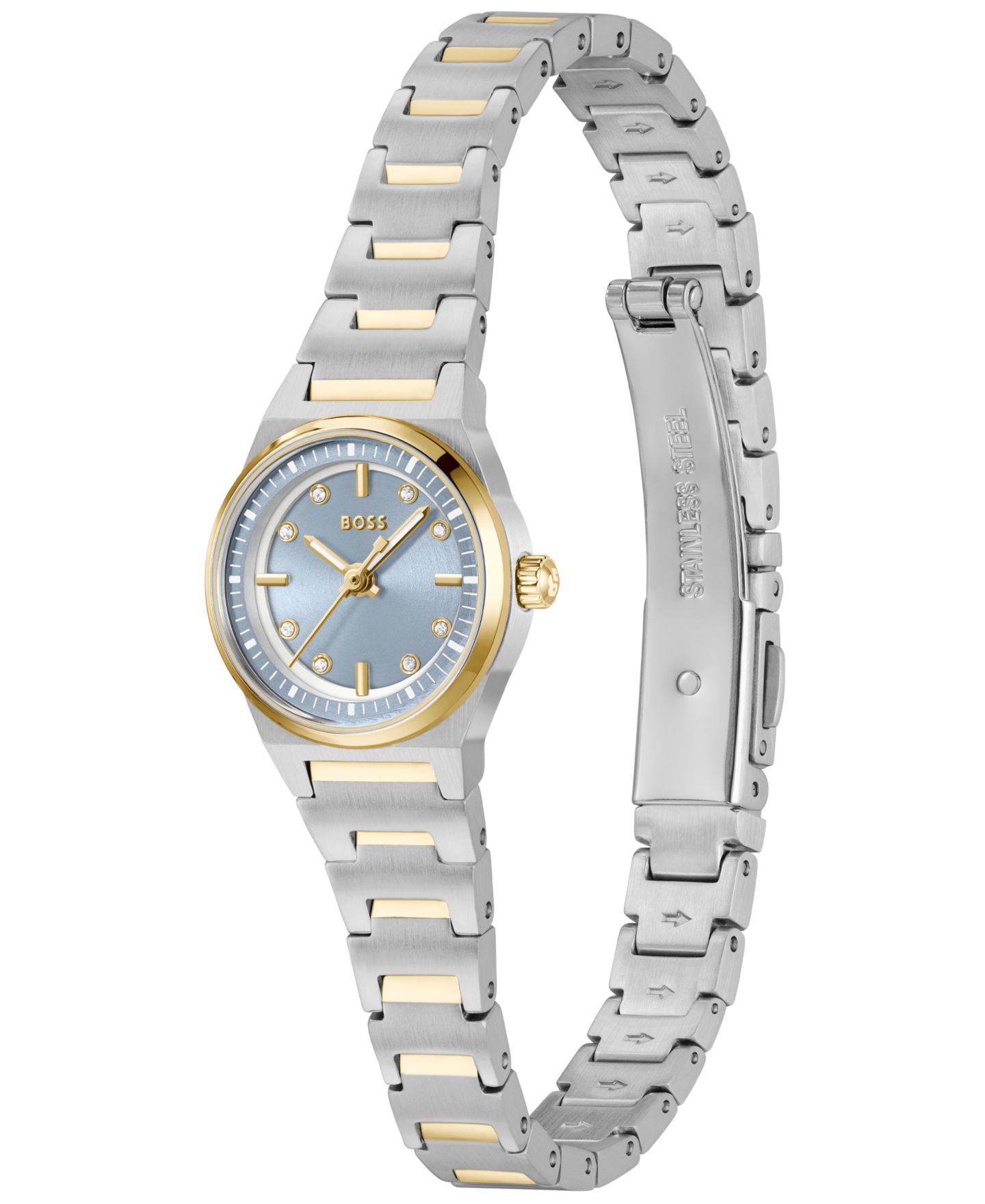 Женские часы Hugo Boss Candor Quartz Two-Tone Stainless Steel Watch 20mm — фото 2