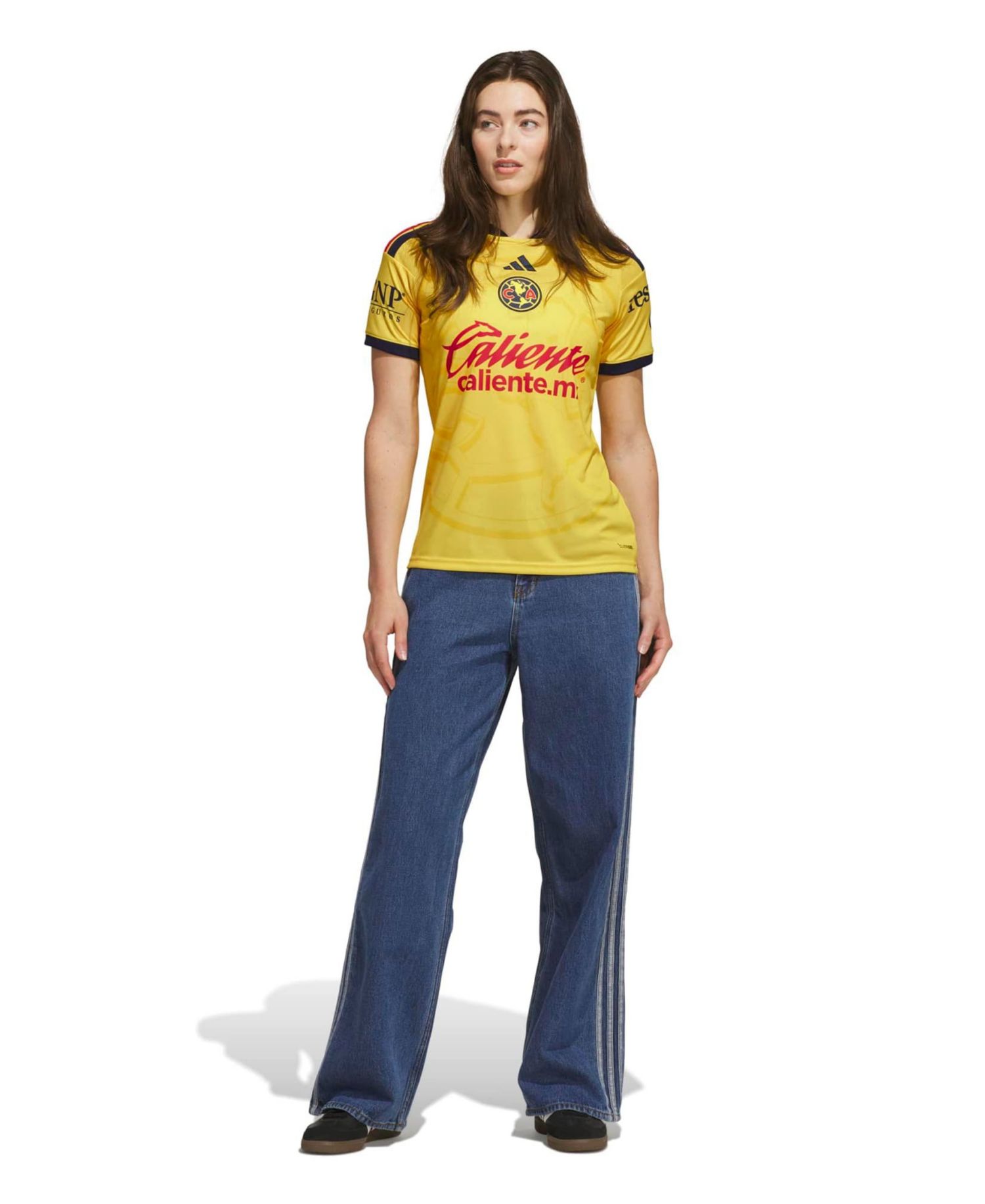 Women's Yellow Club America 2026/27 Home Replica Jersey