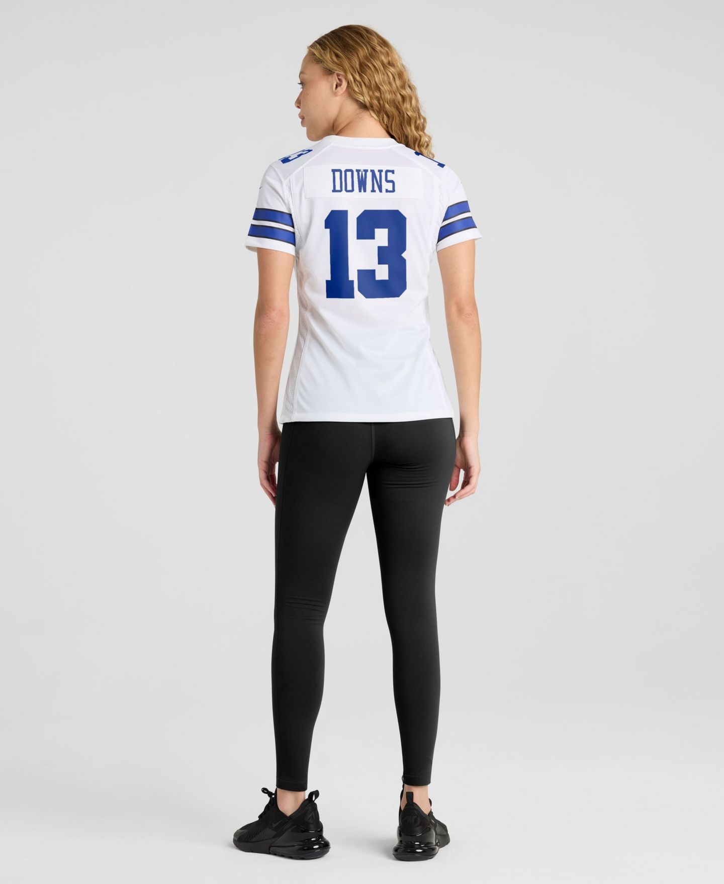 Женский топ Nike Caleb Downs White Dallas Cowboys Game Jersey — фото 3