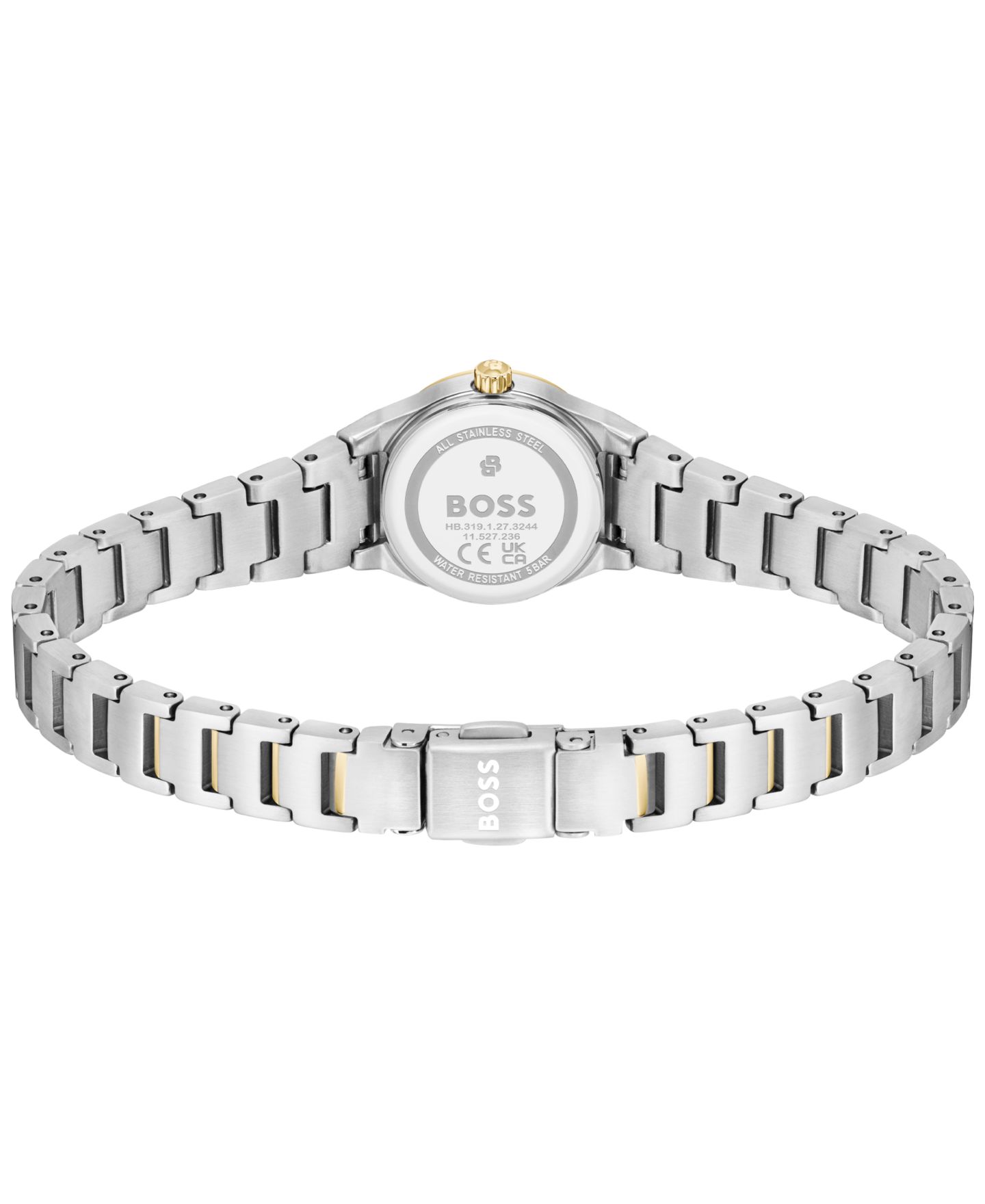 Женские часы Hugo Boss Candor Quartz Two-Tone Stainless Steel Watch 20mm — фото 3