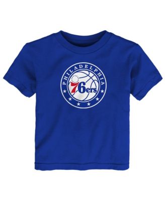 Toddler Royal Philadelphia 76ers Primary Logo T-Shirt
