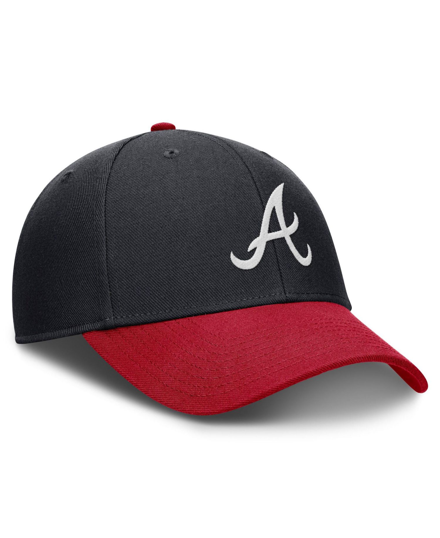 Men's Navy/Red Atlanta Braves Dri-FIT Club Adjustable Hat
