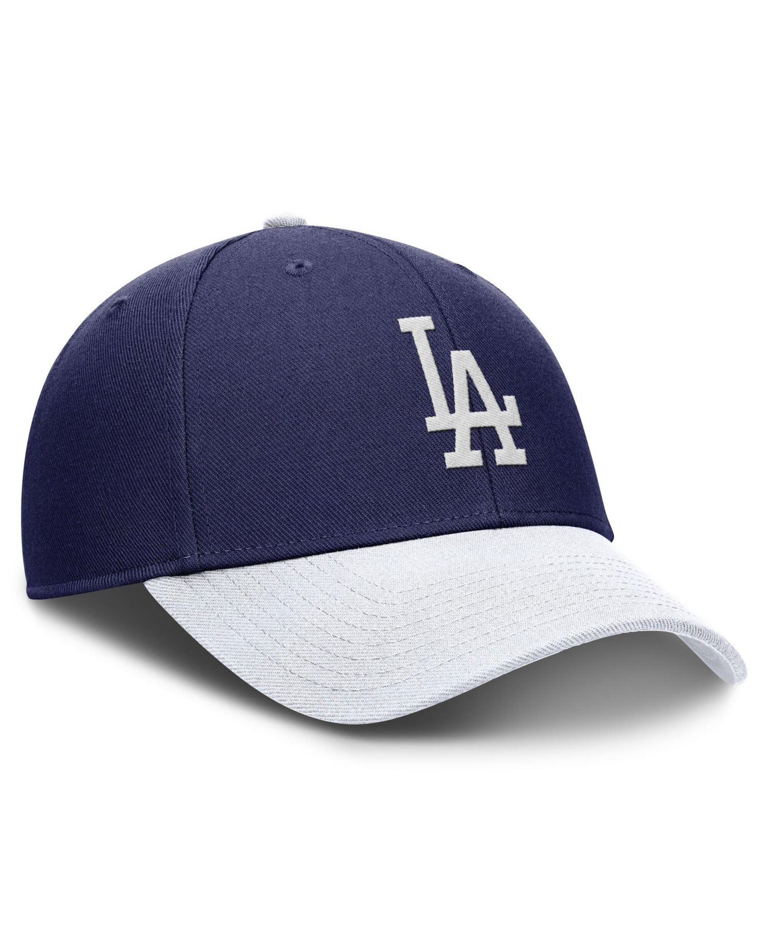 Men's Navy/White Los Angeles Dodgers Dri-FIT Club Adjustable Hat