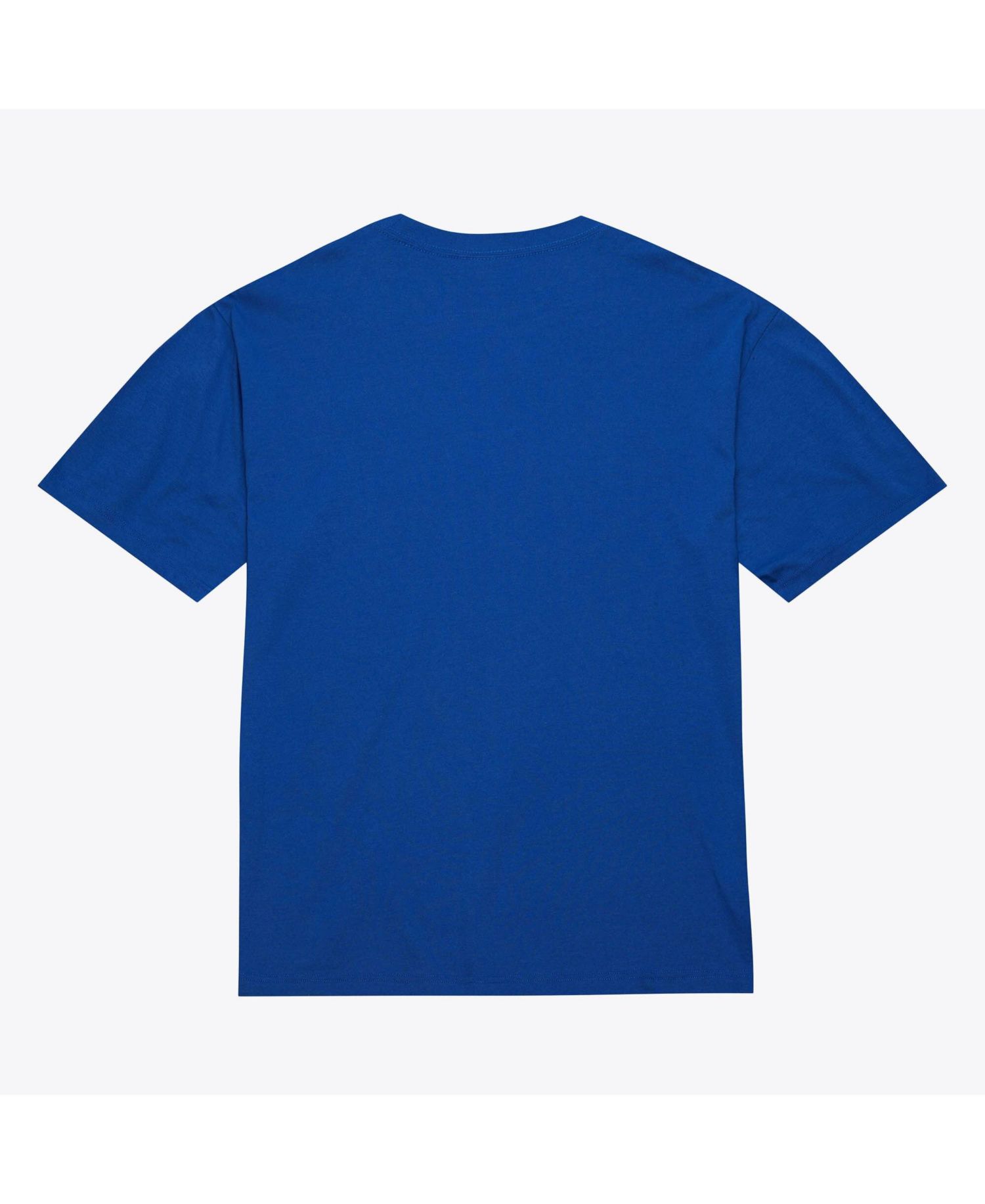 Men's Mitchell Ness Royal Philadelphia 76ers Vintage Wordmark T-Shirt