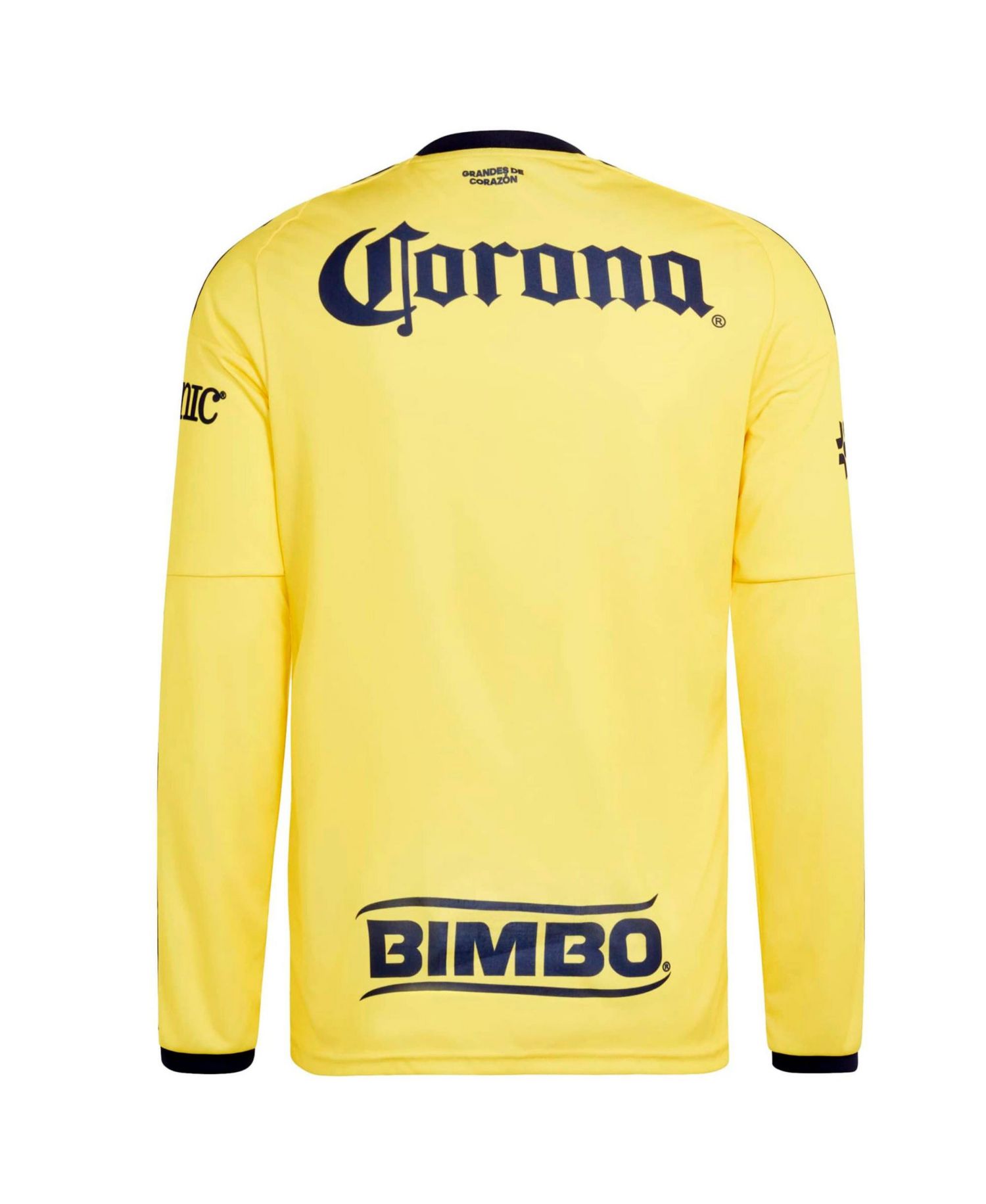 Men's Black Club America 2026/27 Home Replica Long Sleeve Jersey