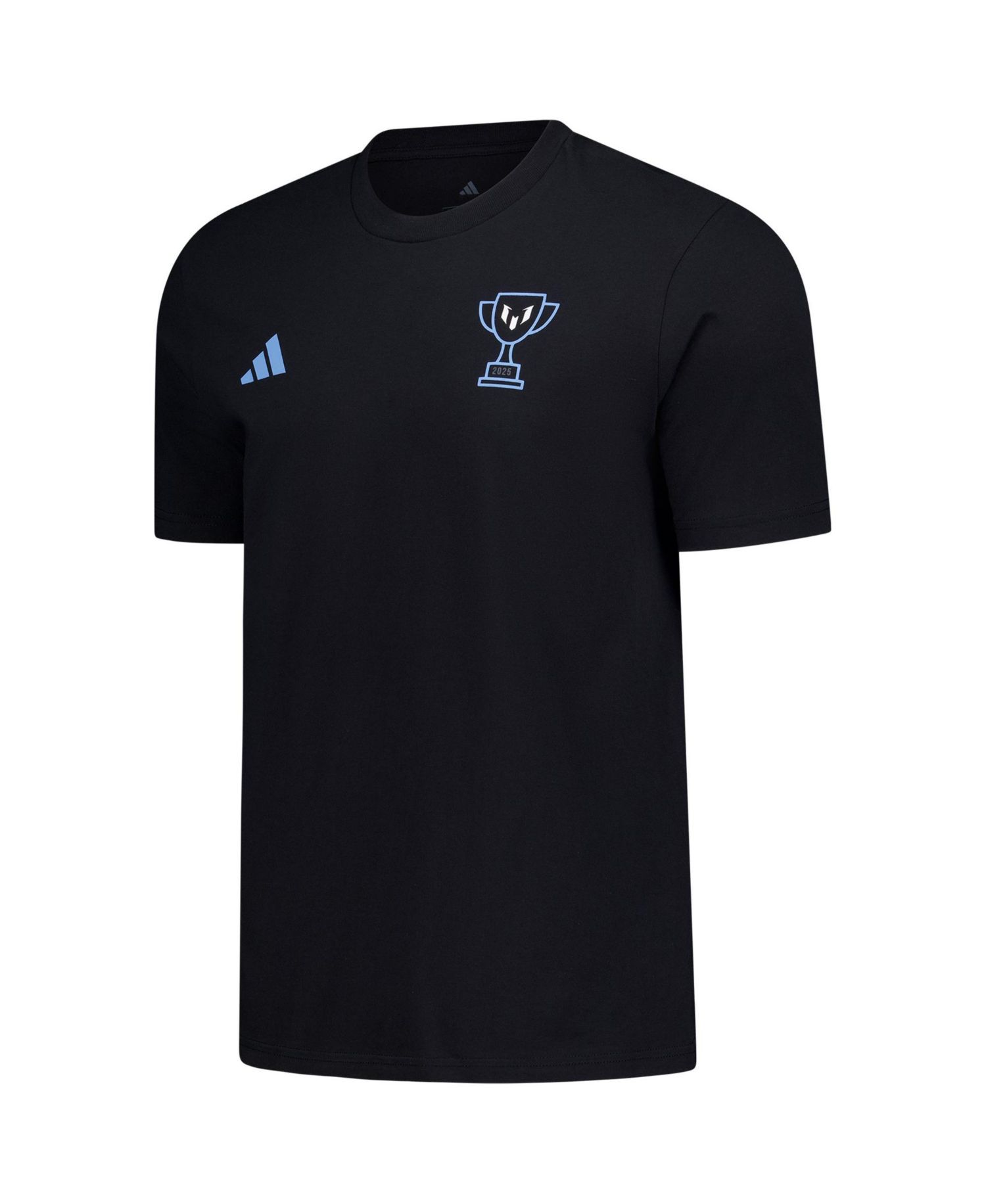 Men's Black Inter Miami CF 2025 Messi Championship T-Shirt