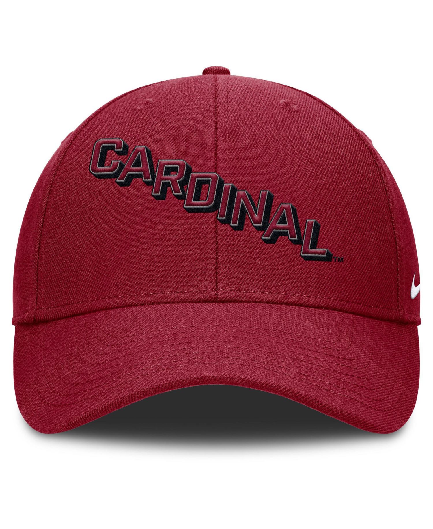 Men's Cardinal Stanford Cardinal Slanted Primetime Rise Performance Adjustable Hat
