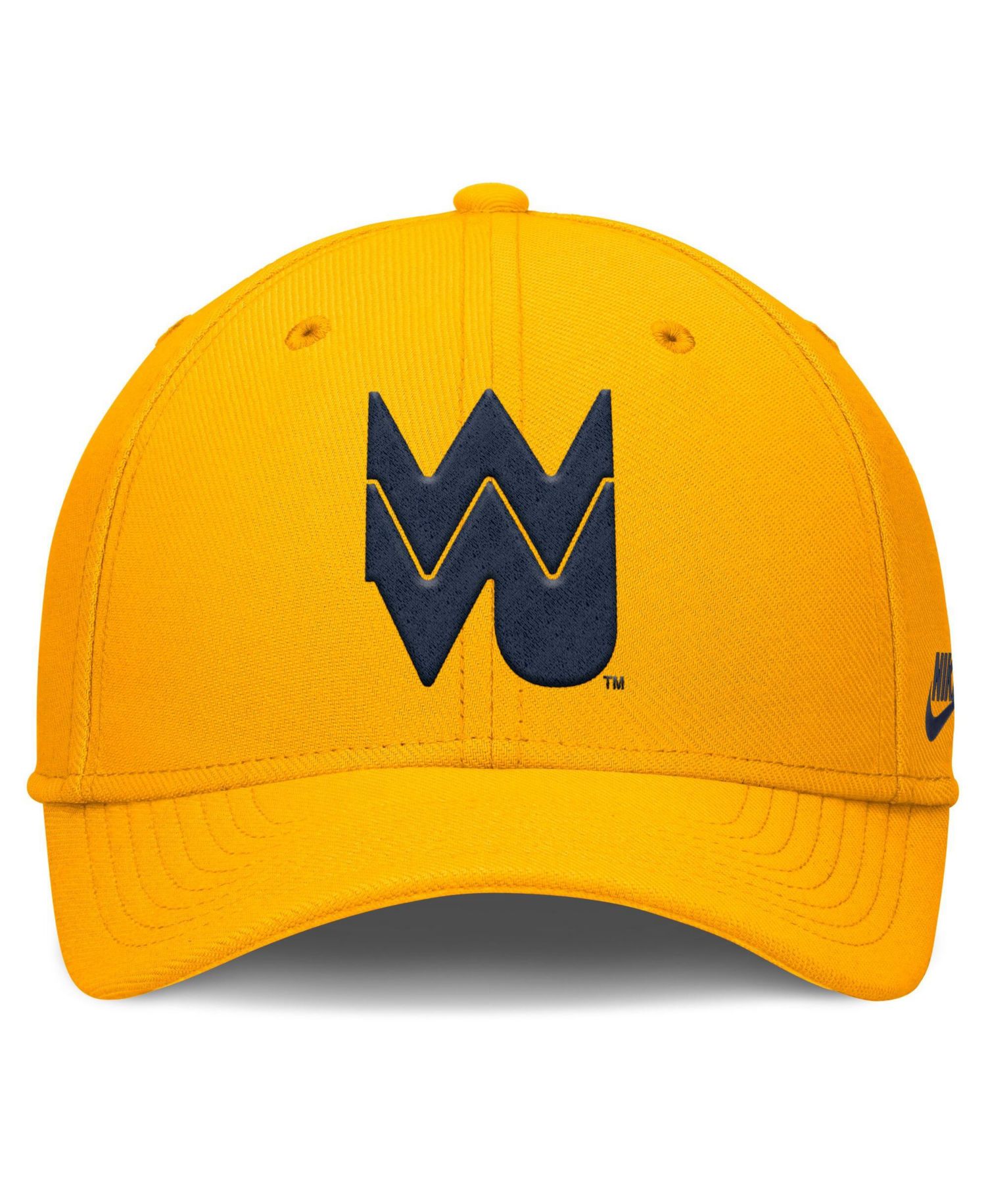 Men's Gold West Virginia Mountaineers Rise Academic Dri-FIT Flex Hat