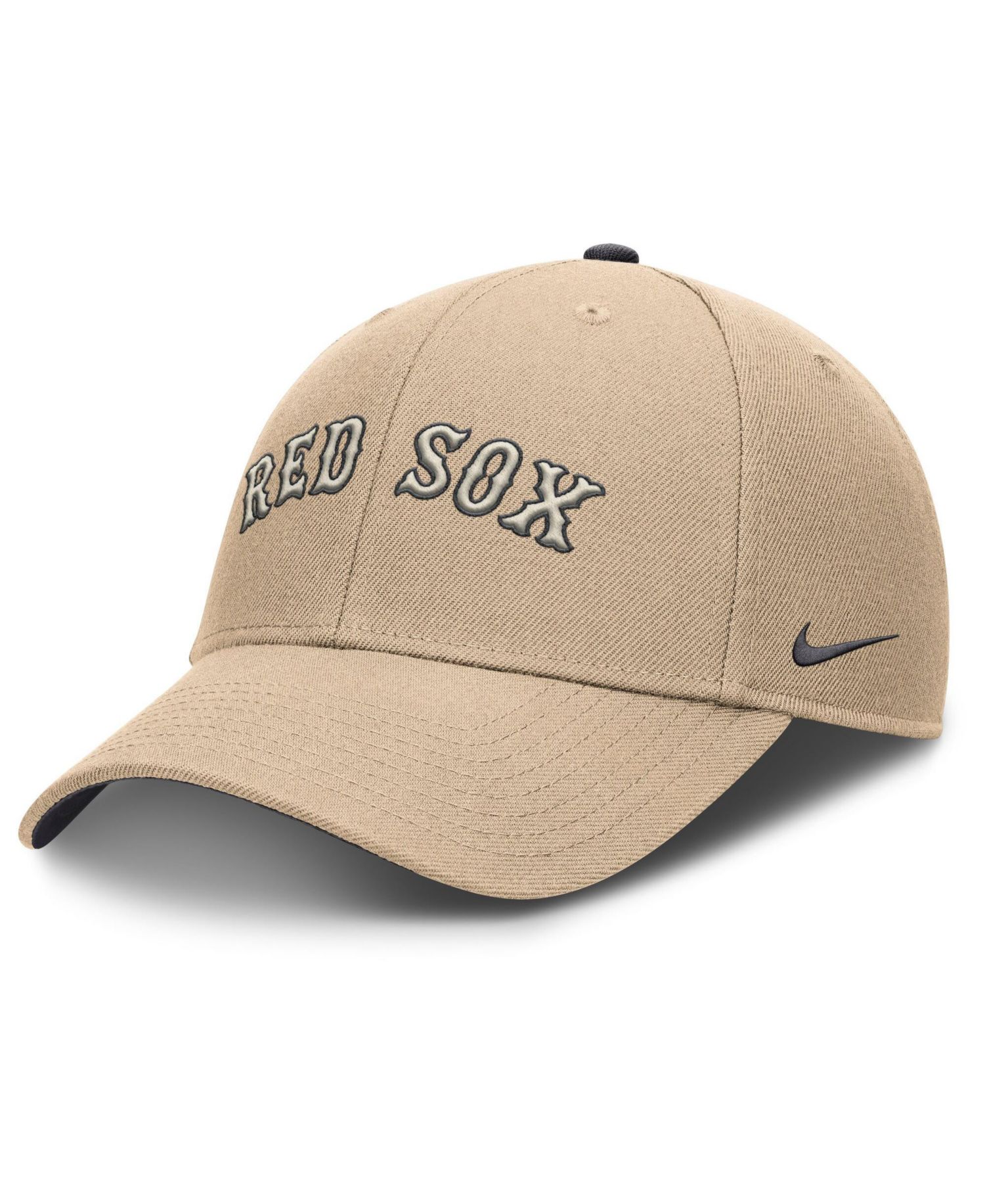 Men's Khaki Boston Red Sox Rise Adjustable Hat