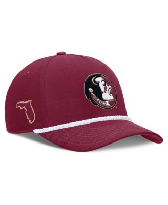 Men's and Women's Garnet Florida State Seminoles 2026 Basketball Refresh 5-Panel Rope Rise Hat