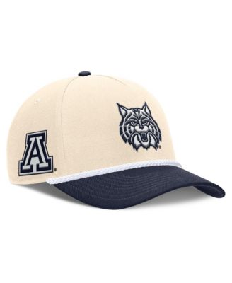 Men's and Women's Natural Arizona Wildcats 2026 Primetime Natural 5-Panel Rope 2-Tone Rise Hat