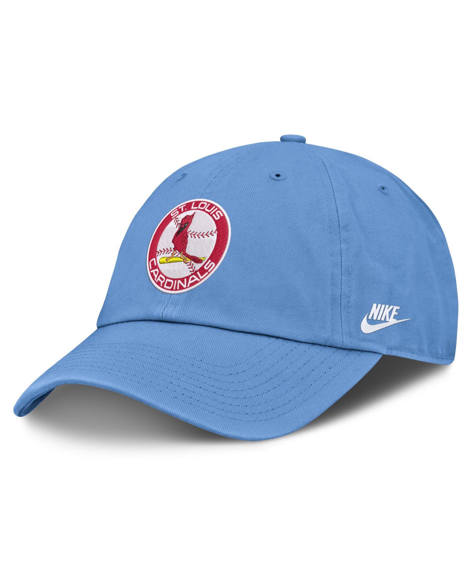 Men's Light Blue St. Louis Cardinals Cooperstown Club Adjustable Hat