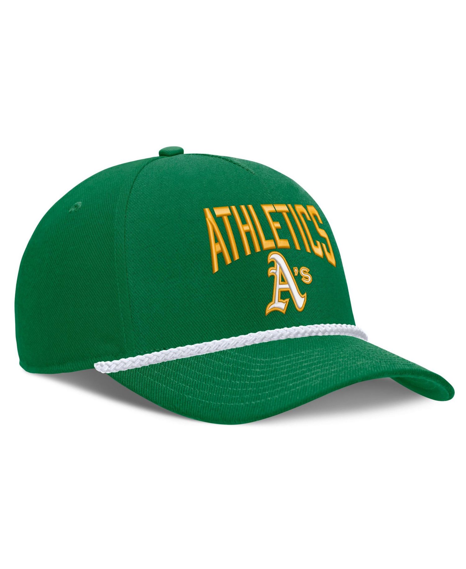 Men's Green Oakland Athletics Cooperstown Rise Adjustable Hat