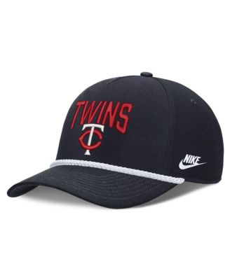 Men's Navy Minnesota Twins Cooperstown Rise Adjustable Hat