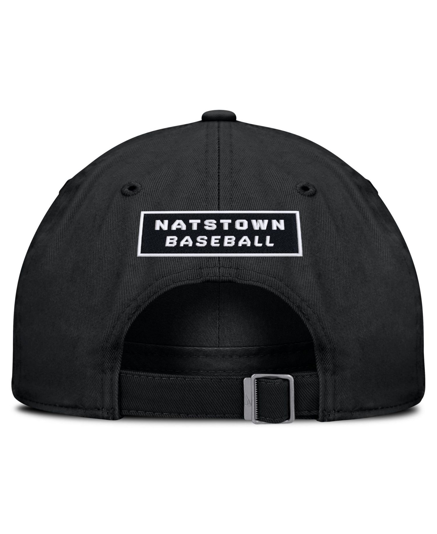 Men's Black Washington Nationals Primetime Club Adjustable Hat