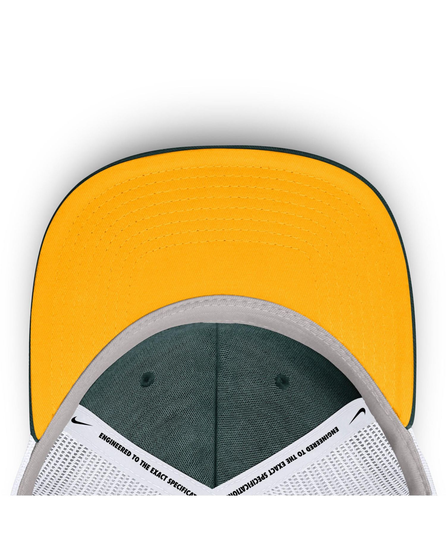 Men's Green Athletics Primetime Club Adjustable Trucker Hat