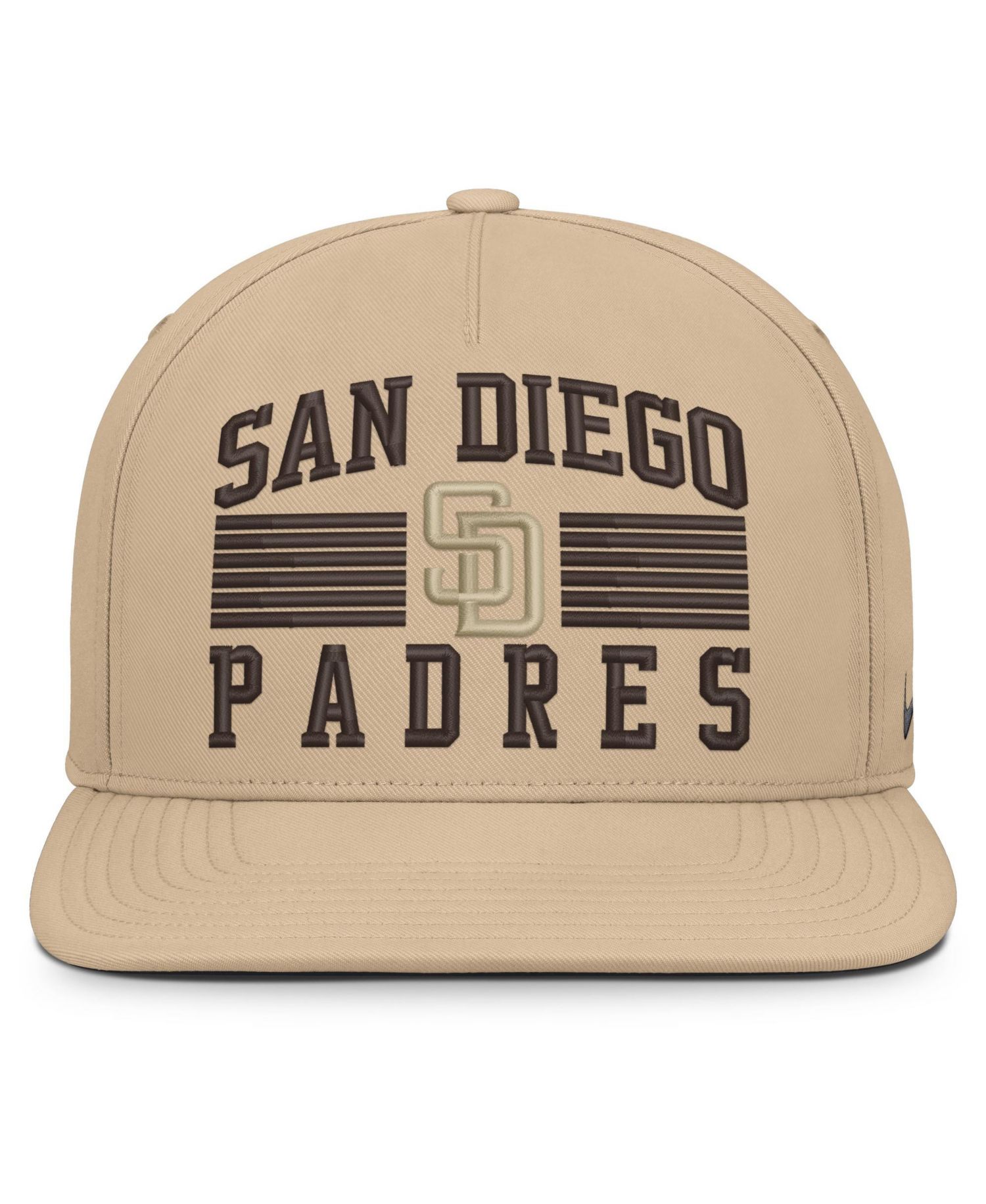 Men's Khaki San Diego Padres Desert Pro AeroBill Dri-FIT snapback Hat