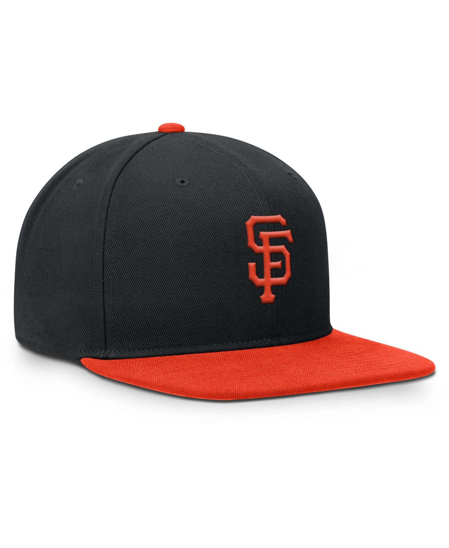 Men's Black/Orange San Francisco Giants Primetime Pro Dri-FIT snapback Hat