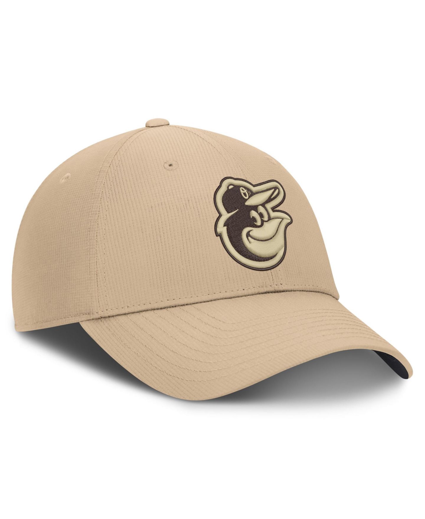 Мужская кепка Nike Khaki Baltimore Orioles Desert Ripstop Club Adjustable Hat — фото 3