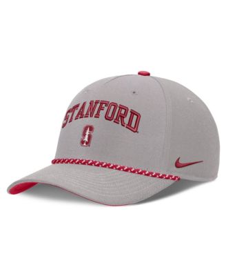 Men's and Women's Gray Stanford Cardinal Primetime Rise Rope Adjustable Hat