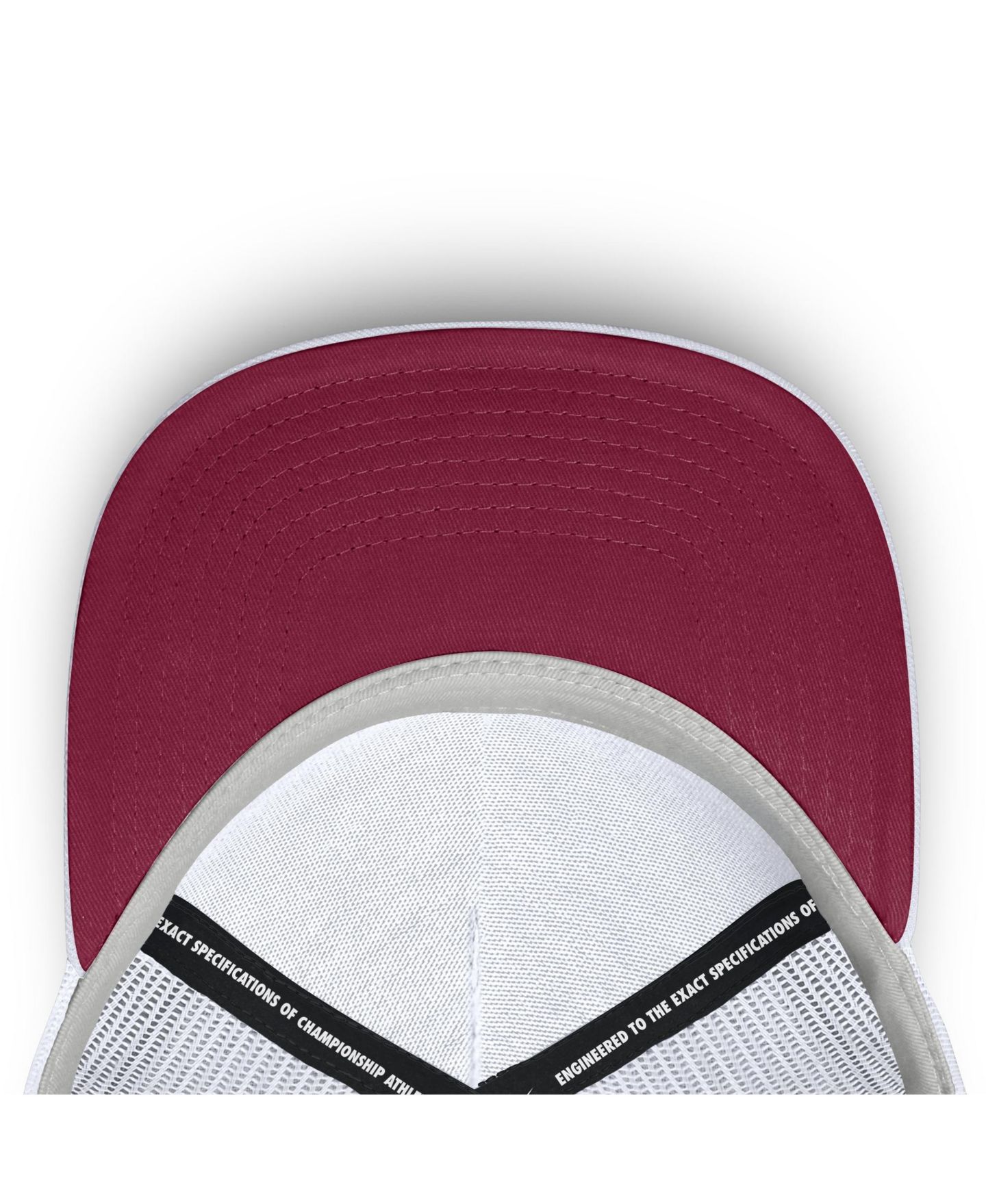 Кепка Nike White Florida State Seminoles Country Club Golfin' Rise Trucker Adjustable Hat — фото 5