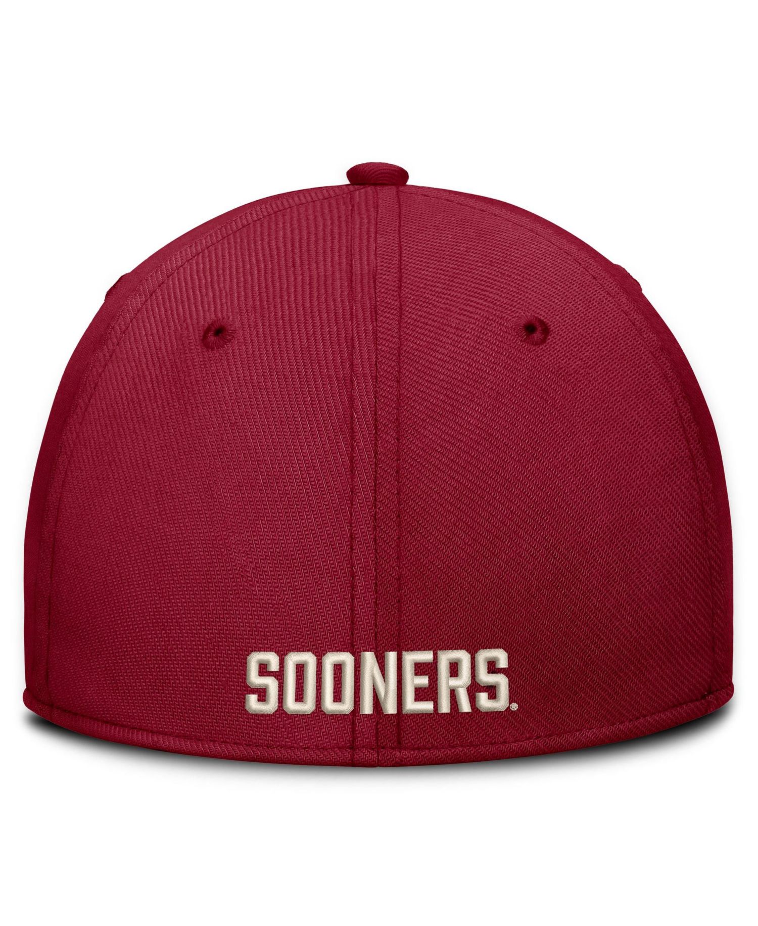 Men's Crimson Oklahoma Sooners Dri-FIT Vintage Rise Swooshflex Flex Hat