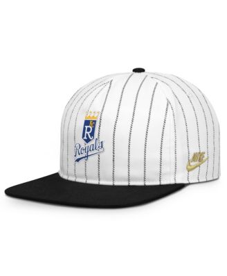 Men's White/Black Kansas City Royals Cooperstown Collection Pro Adjustable Hat