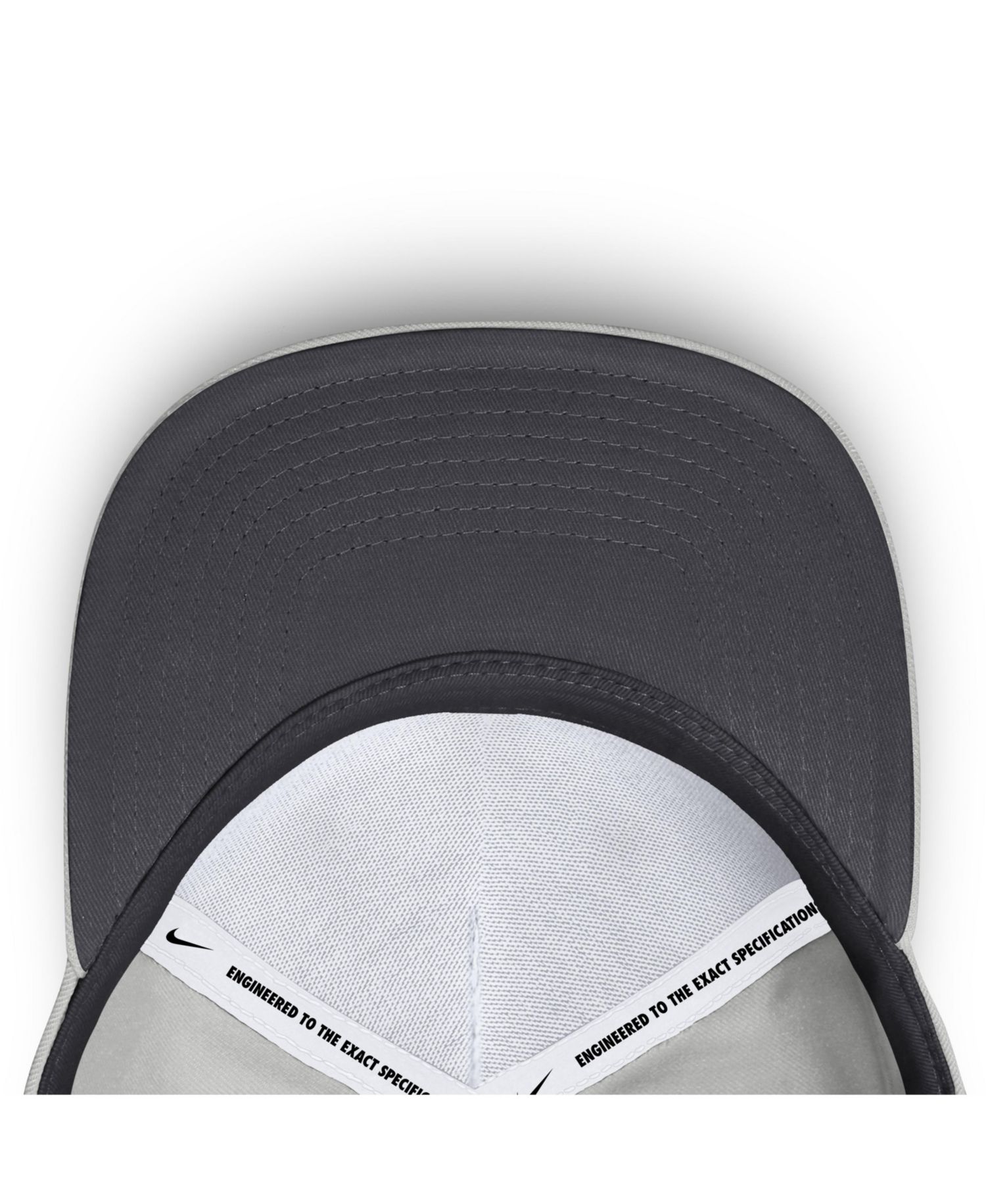 Men's Gray Duke Blue Devils 2026 Sideline Dri-FIT Rise Adjustable Hat