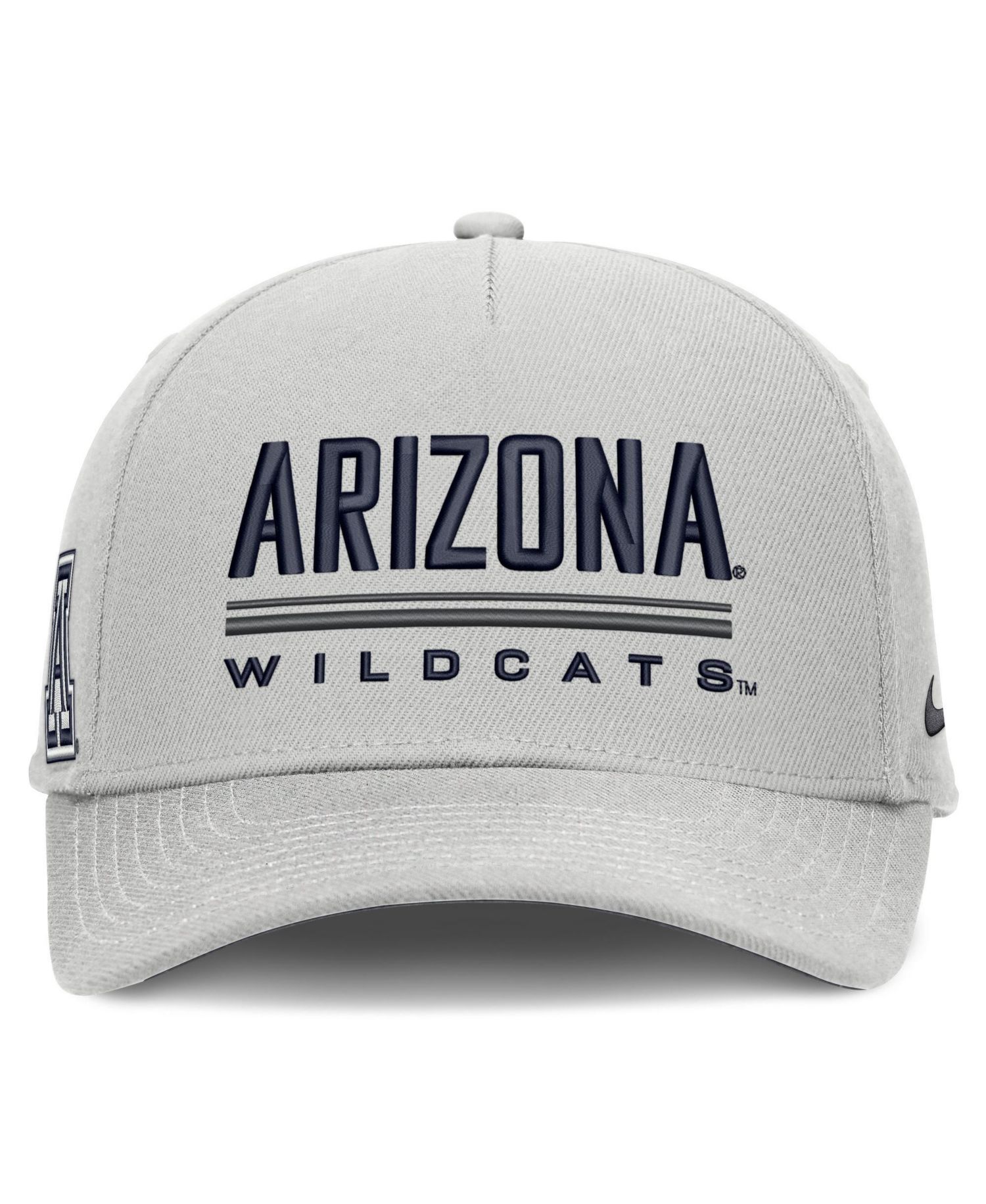 Men's Gray Arizona Wildcats 2026 Sideline Dri-FIT Rise Adjustable Hat