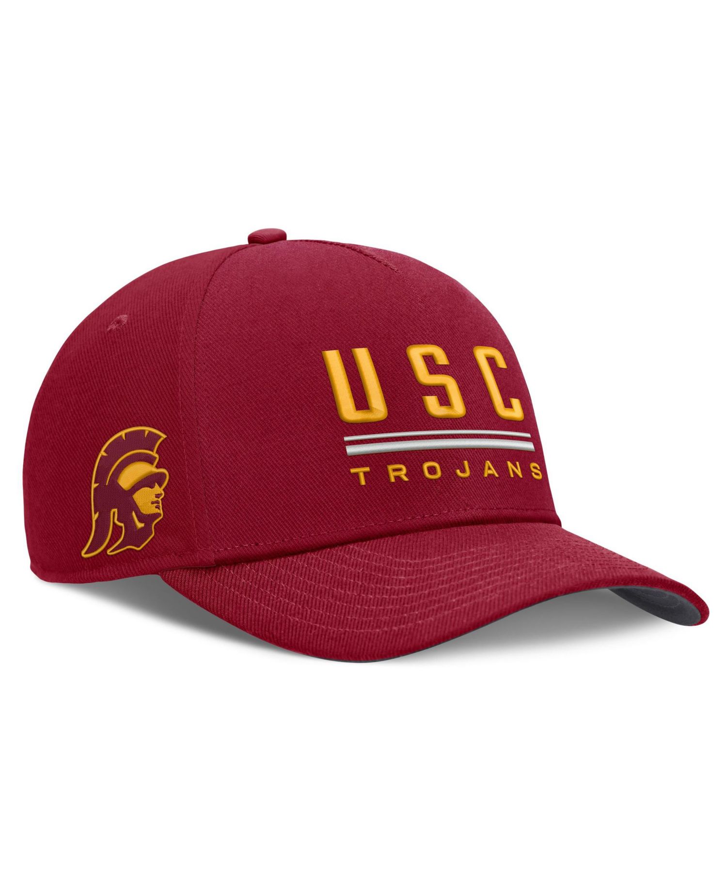 Men's Cardinal USC Trojans 2026 Sideline Dri-FIT Rise Adjustable Hat