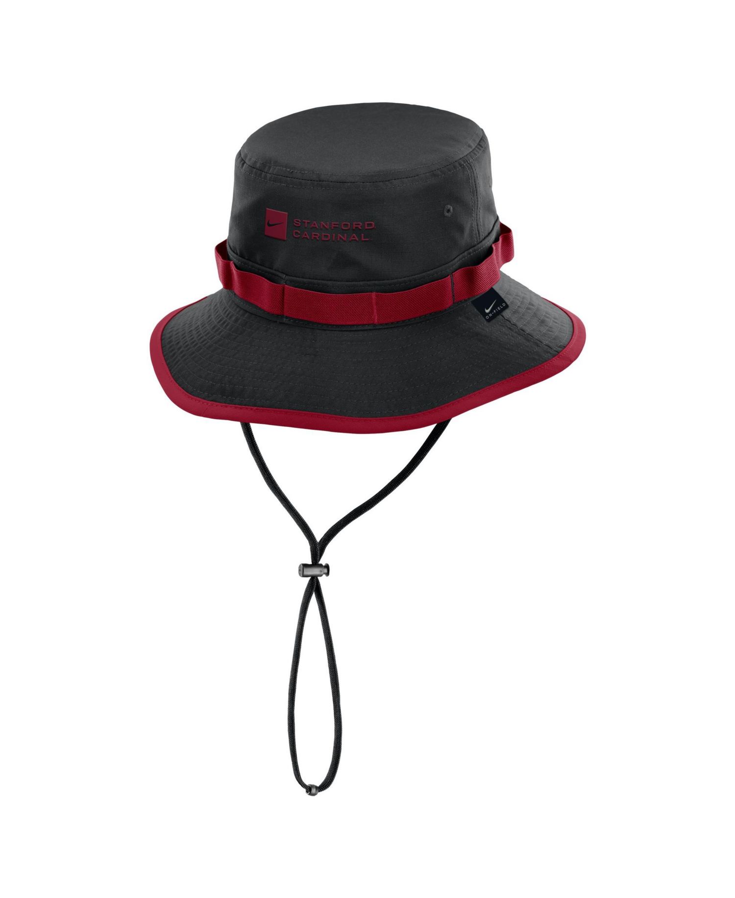 Men's Black Stanford Cardinal 2026 Sideline Apex Boonie Bucket Hat