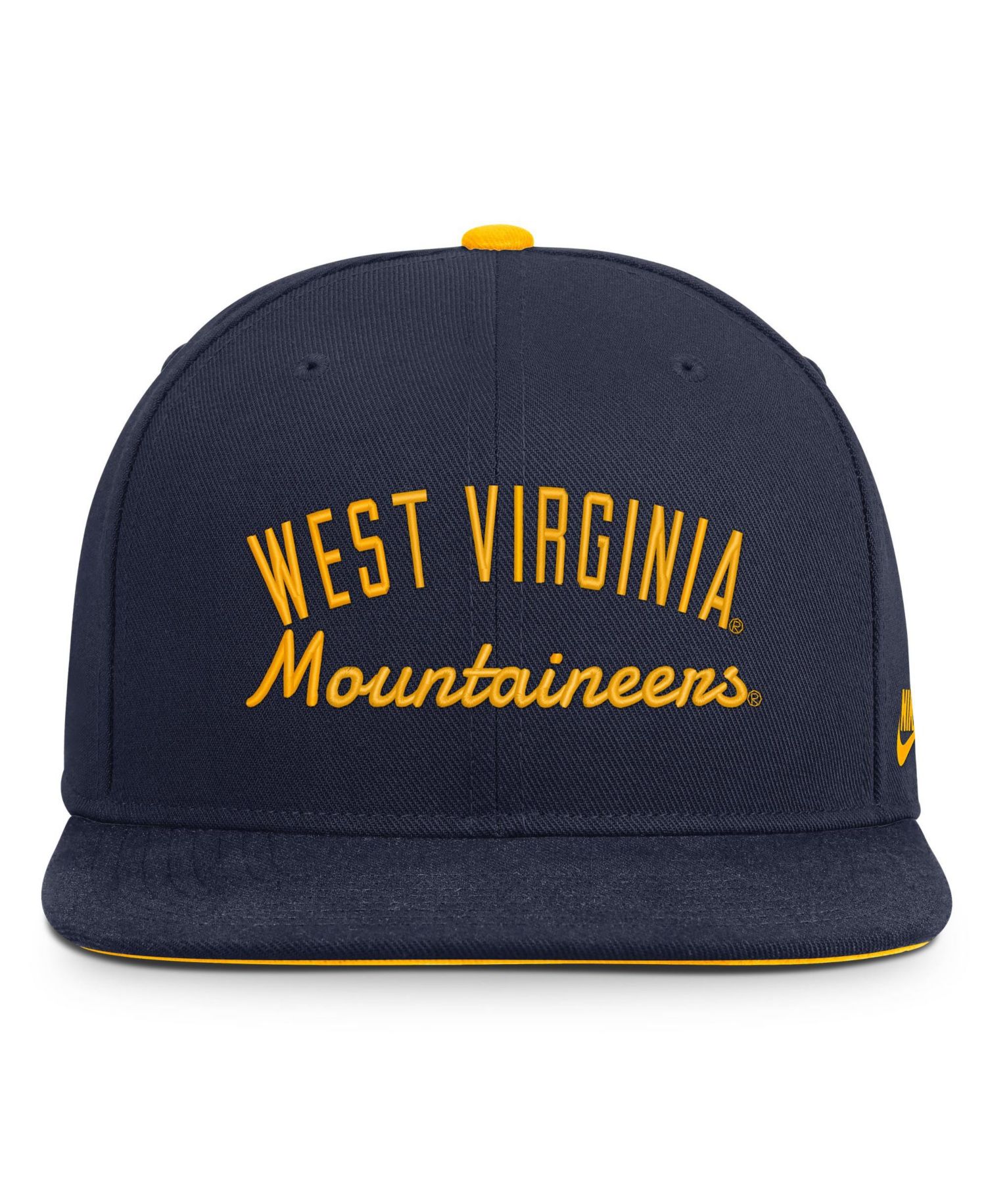 Men's Navy West Virginia Mountaineers Legacy snapback Hat