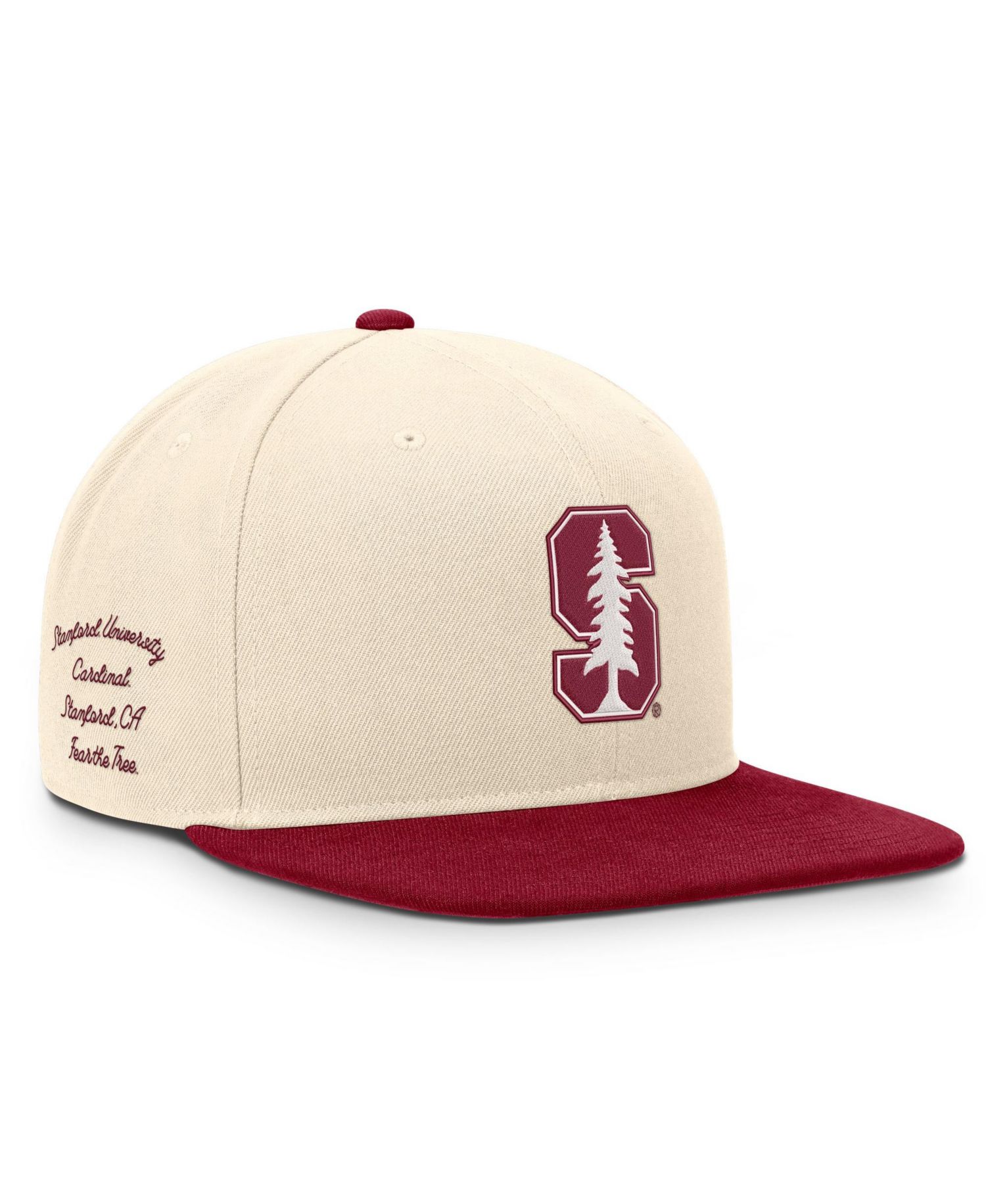 Men's and Women's Natural/Cardinal Stanford Cardinal Campus Prep snapback Hat
