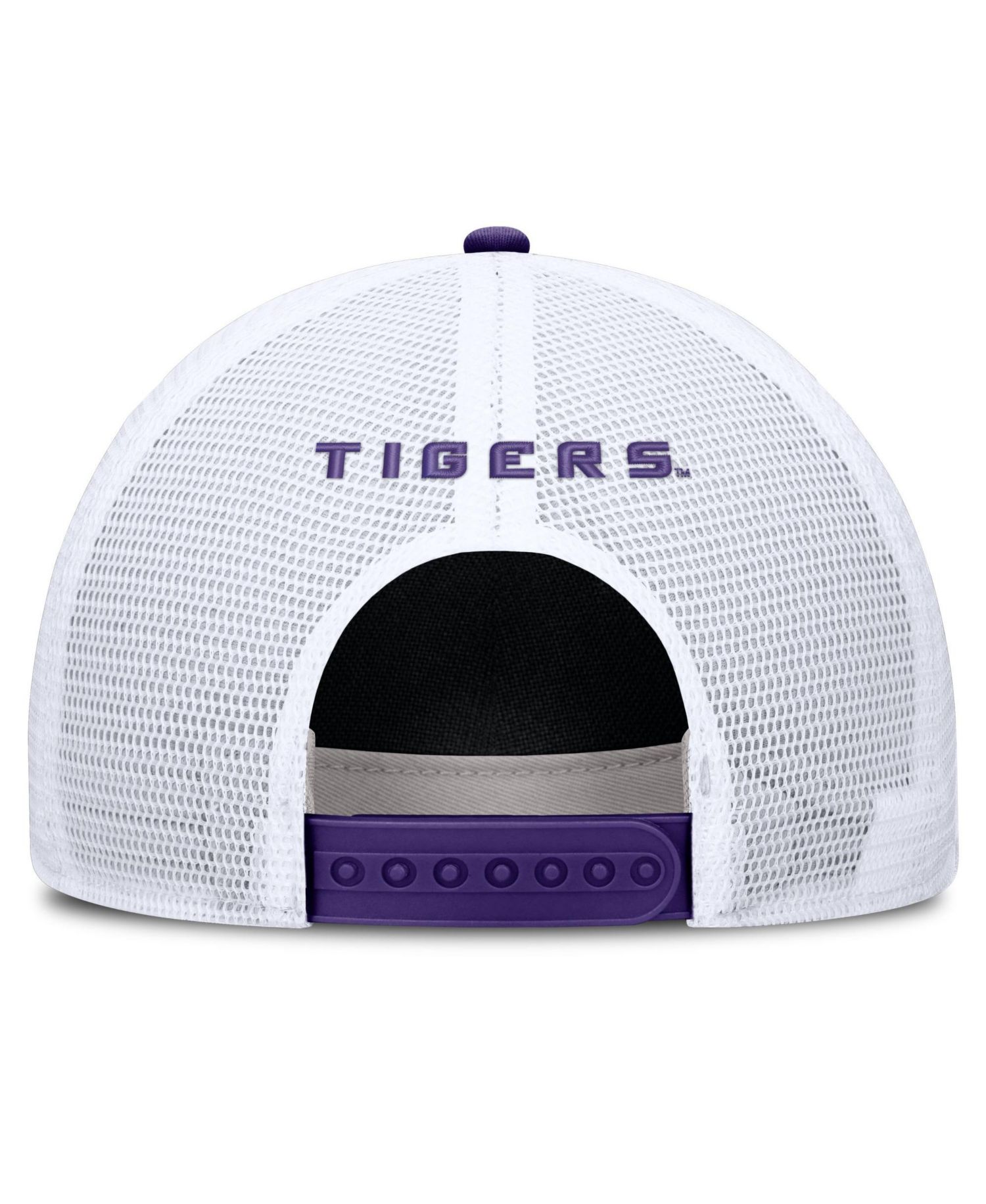 Men's and Women's Purple LSU Tigers 2026 On-Field Gameday Rope Trucker Adjustable Hat