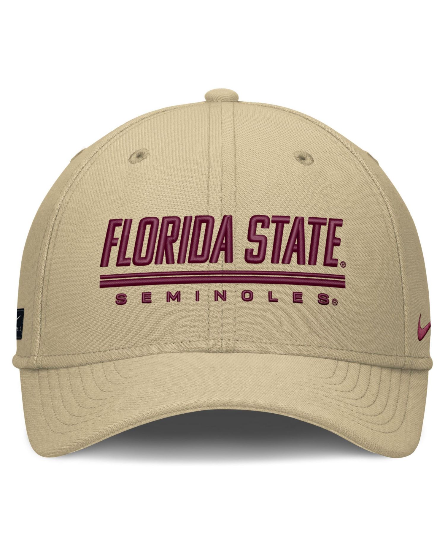 Men's Gold Florida State Seminoles Game Day Rise Swooshflex Hat