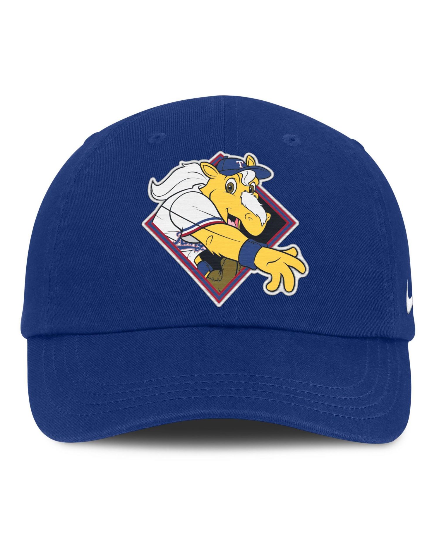 Baby Boys and Girls Royal Texas Rangers Mascot Club Flex Hat