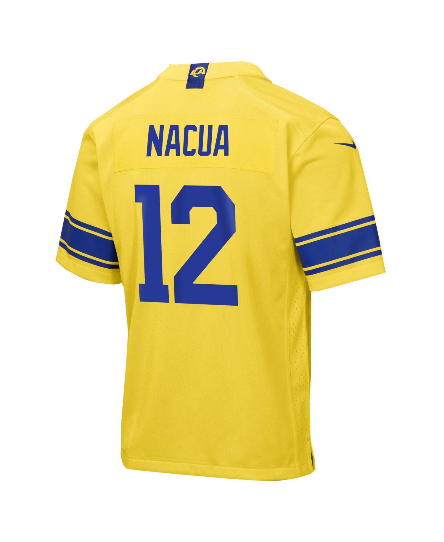 Big Boys and Girls Puka Nacua Los Angeles Rams Classic Sol Game Jersey