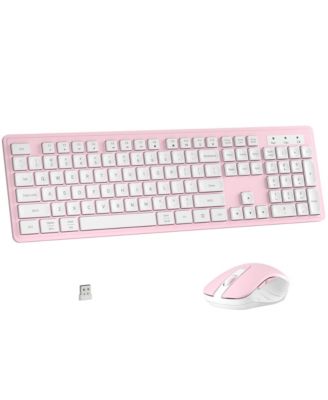 104-Key Wireless Keyboard and Mouse Combo Compatible with Windows