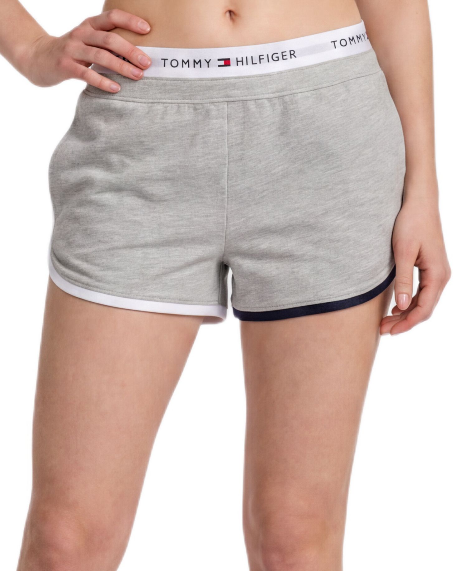 Women's Mid-Rise French Terry Boxer Shorts, 3" Inseam